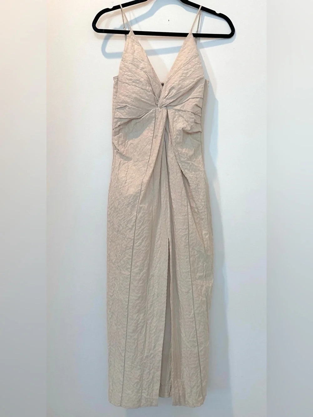 Zara Textured Knot Dress - Picture 1 of 4